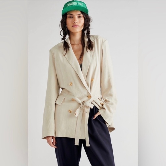 NWT Free People Olivia Blazer Size: S - Picture 10 of 10